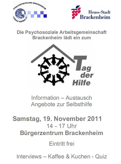 Plakat-Tag-der-Hilfe-2011 in Brackenheim